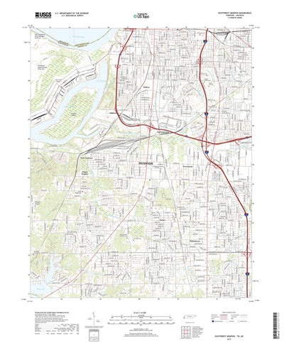 Southwest Memphis, TN (2019, 24000-Scale) Preview 1