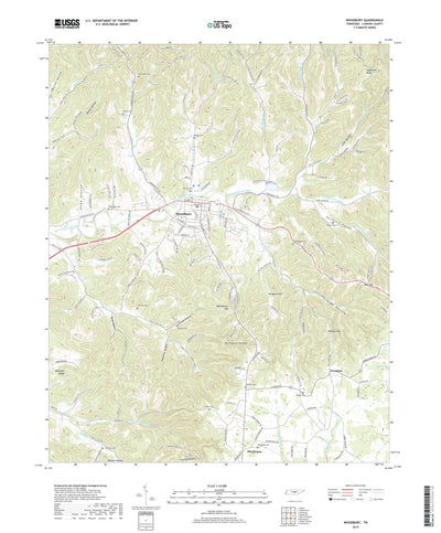 Woodbury, TN (2019, 24000-Scale) Preview 1