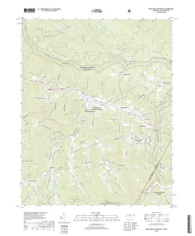 White Rocks Mountain, TN (2019, 24000-Scale) Preview 1