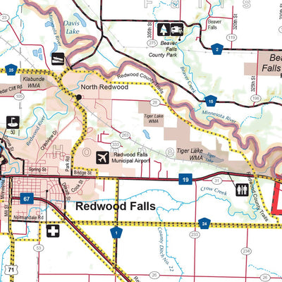 Southern MN All-Outdoors Atlas & Field Guide pg. 036-037