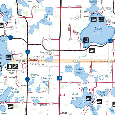 Southern MN All-Outdoors Atlas & Field Guide pg. 024-025