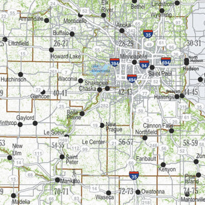 Southern MN All-Outdoors Atlas & Field Guide pg. 110-111