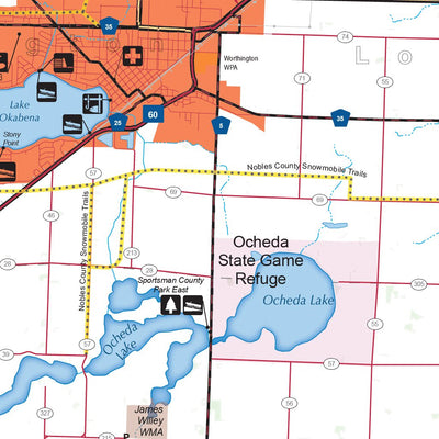 Southern MN All-Outdoors Atlas & Field Guide pg. 082-083