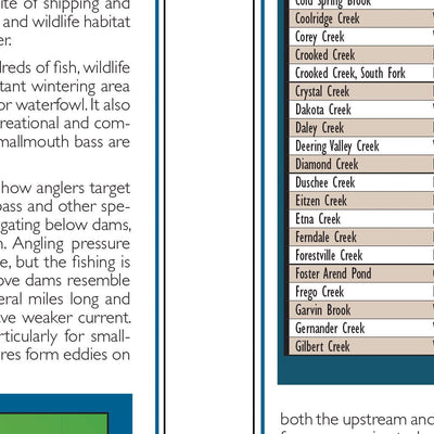 Southern MN All-Outdoors Atlas & Field Guide pg. 108-109
