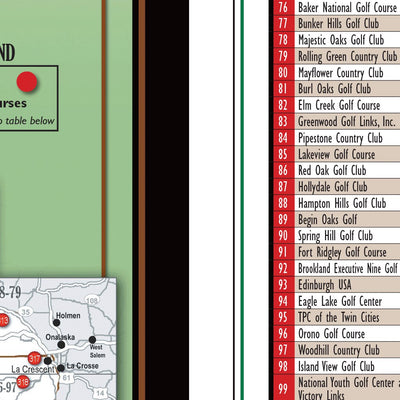 Southern MN All-Outdoors Atlas & Field Guide pg. 154-155