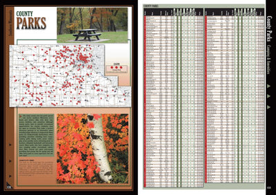 Southern MN All-Outdoors Atlas & Field Guide pg. 132-133