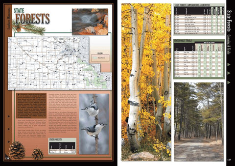 Southern MN All-Outdoors Atlas & Field Guide pg. 136-137