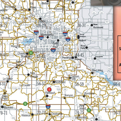Southern MN All-Outdoors Atlas & Field Guide pg. 150-151