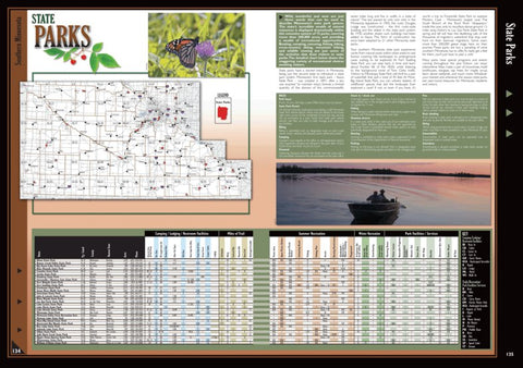 Southern MN All-Outdoors Atlas & Field Guide pg. 134-135