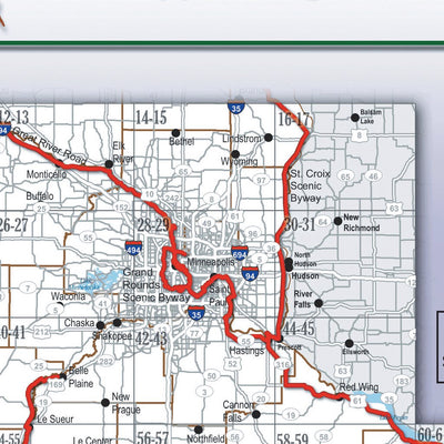 Southern MN All-Outdoors Atlas & Field Guide pg. 156-157