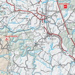 Daniel Boone National Forest Stearns Ranger District, Forest Visitor Map