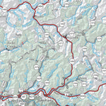 Daniel Boone National Forest Redbird Ranger District, Forest Visitor Map