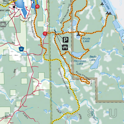 Northeastern MN All-Outdoors Atlas & Field Guide pg. 024-025