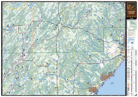 Northeastern MN All-Outdoors Atlas & Field Guide pg. 074-075