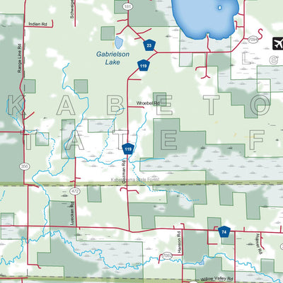 Northeastern MN All-Outdoors Atlas & Field Guide pg. 036-037