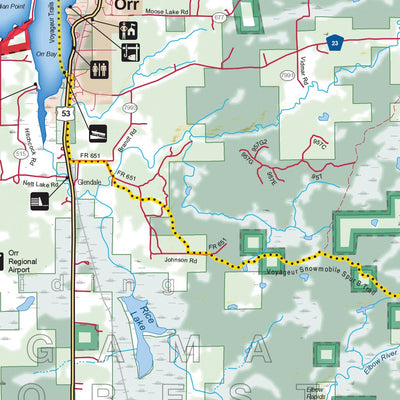 Northeastern MN All-Outdoors Atlas & Field Guide pg. 036-037