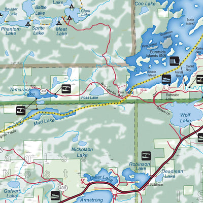 Northeastern MN All-Outdoors Atlas & Field Guide pg. 038-039
