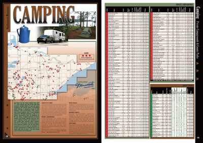 Northeastern MN All-Outdoors Atlas & Field Guide pg. 124-125