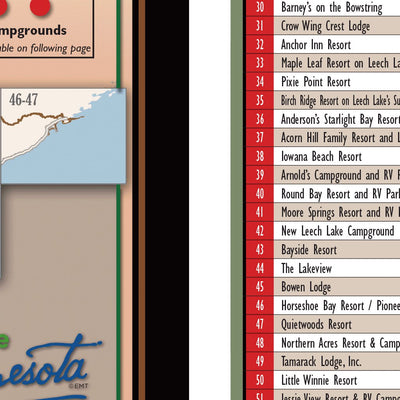 Northeastern MN All-Outdoors Atlas & Field Guide pg. 124-125
