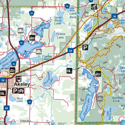 Northeastern MN All-Outdoors Atlas & Field Guide pg. 078-079
