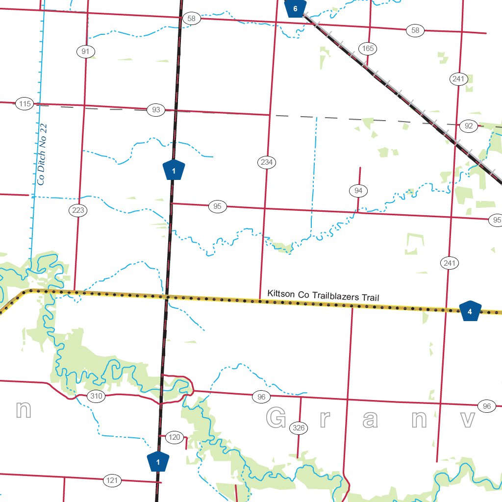 Central-Northwest MN All-Outdoors Atlas & Field Guide pg. 004-005 Map ...
