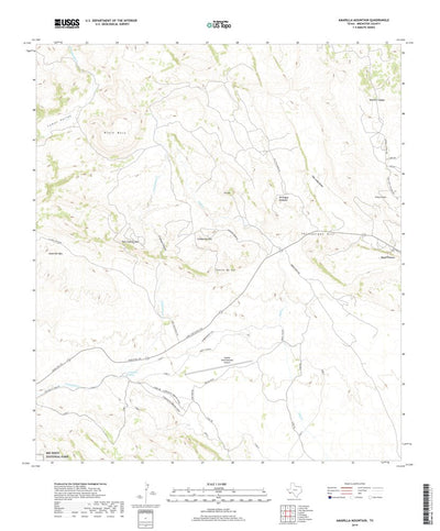 Amarilla Mountain, TX (2019, 24000-Scale) Preview 1