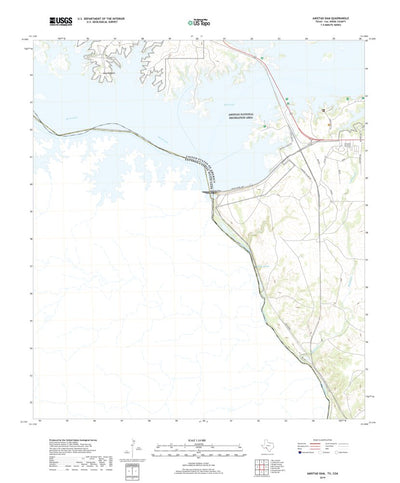 Amistad Dam, TX (2019, 24000-Scale) Preview 1