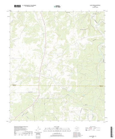 Allen Creek, TX (2019, 24000-Scale) Preview 1