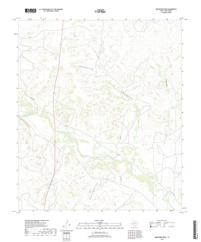 Bradford Draw, TX (2019, 24000-Scale) Preview 1