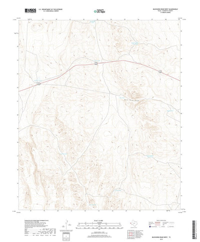 Buckhorn Draw West, TX (2019, 24000-Scale) Preview 1