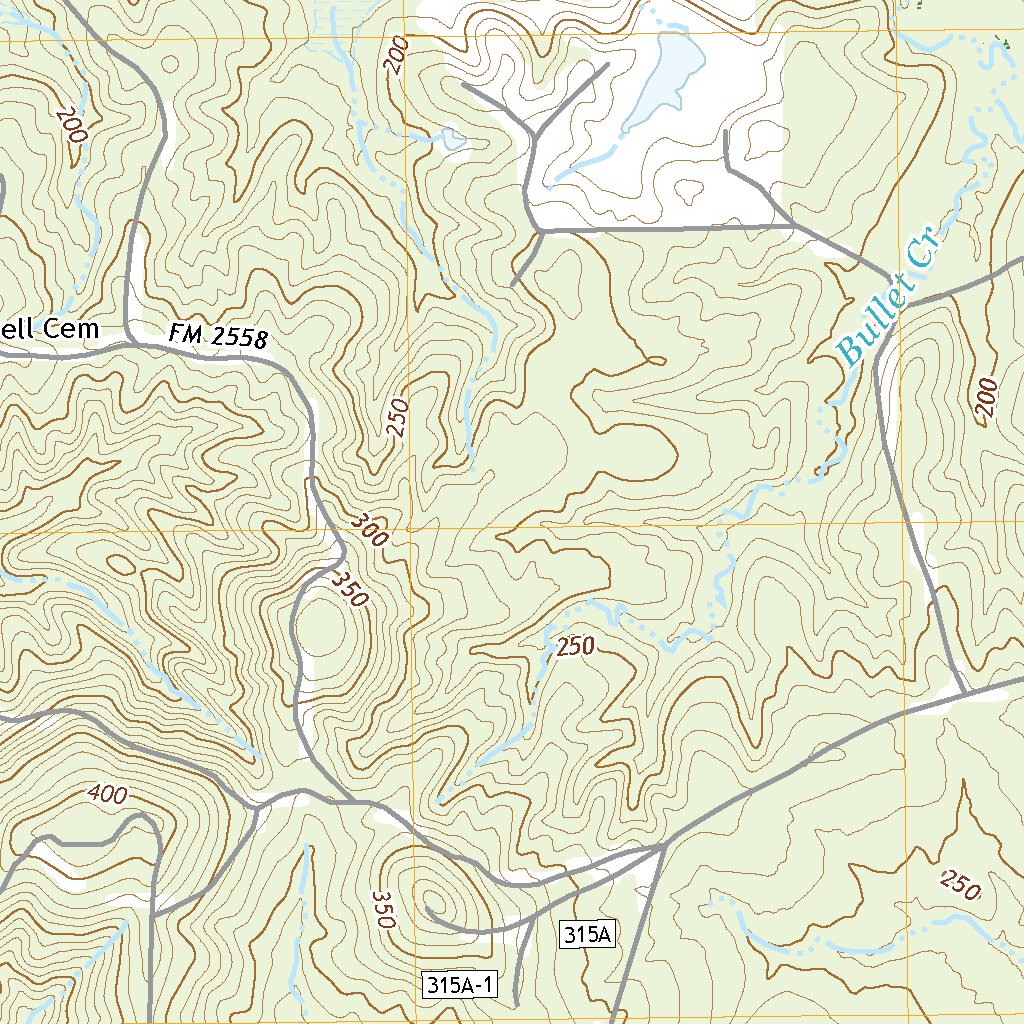 Broaddus, TX (2019, 24000Scale) Map by United States Geological Survey Avenza Maps
