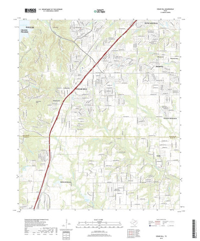 Cedar Hill, TX (2019, 24000-Scale) Preview 1