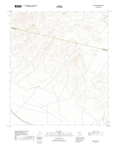 Burro Draw, TX (2019, 24000-Scale) Preview 1