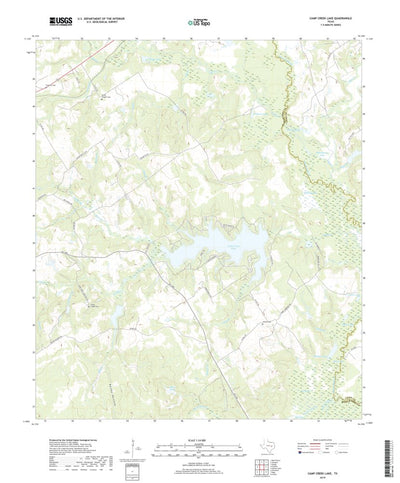 Camp Creek Lake, TX (2019, 24000-Scale) Preview 1