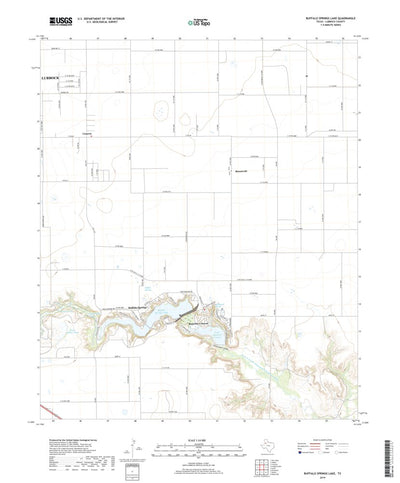 Buffalo Springs Lake, TX (2019, 24000-Scale) Preview 1