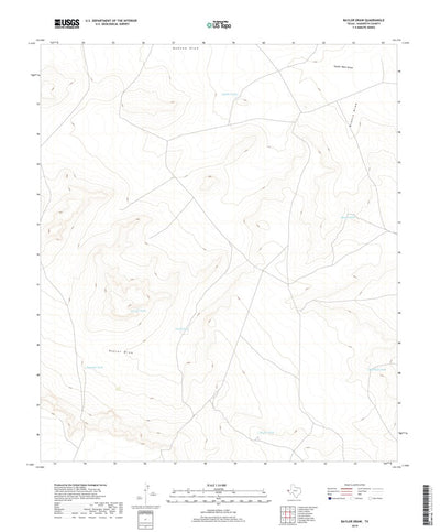 Baylor Draw, TX (2019, 24000-Scale) Preview 1