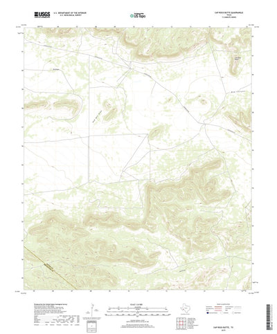 Cap Rock Butte, TX (2019, 24000-Scale) Preview 1