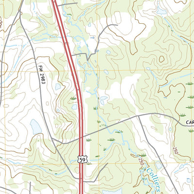 Colliers Creek, TX (2019, 24000-Scale) Preview 3