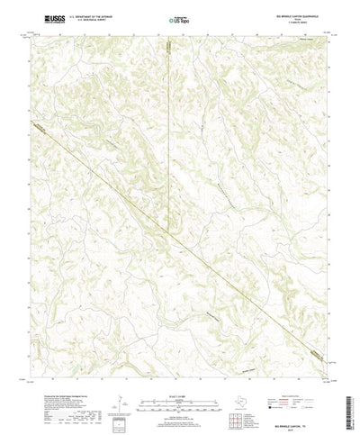 Big Brindle Canyon, TX (2019, 24000-Scale) Preview 1
