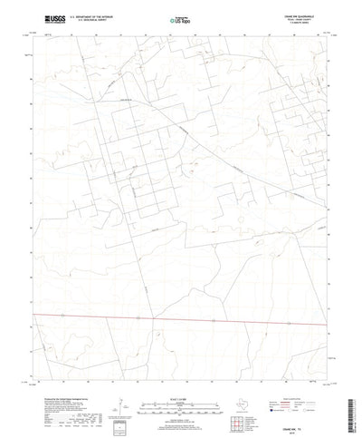 Crane NW, TX (2019, 24000-Scale) Preview 1