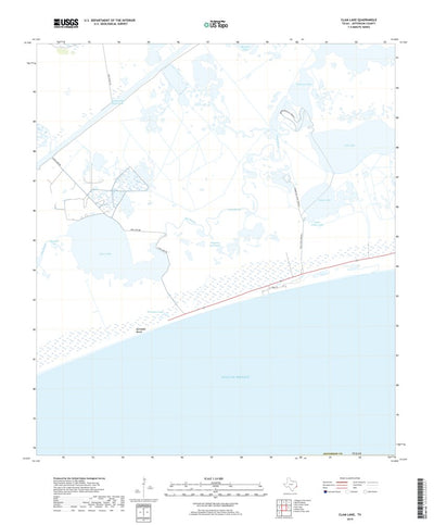 Clam Lake, TX (2019, 24000-Scale) Preview 1