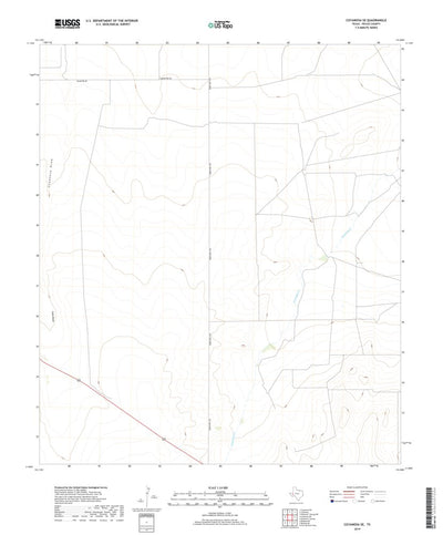 Coyanosa SE, TX (2019, 24000-Scale) Preview 1