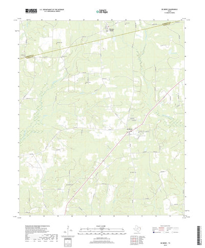 De Berry, TX (2019, 24000-Scale) Preview 1