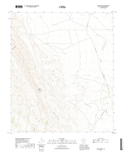 Cedar Arroyo, TX (2019, 24000-Scale) Preview 1