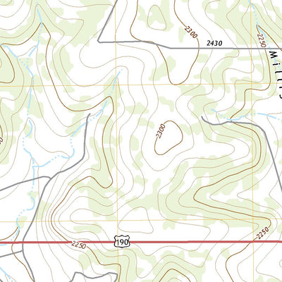Fort McKavett NW, TX (2019, 24000-Scale) Preview 3