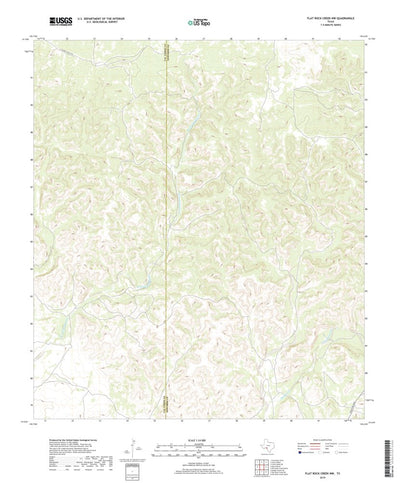 Flat Rock Creek NW, TX (2019, 24000-Scale) Preview 1