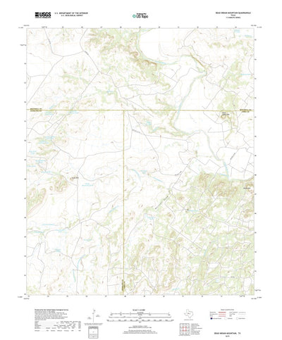 Dead Indian Mountain, TX (2019, 24000-Scale) Preview 1