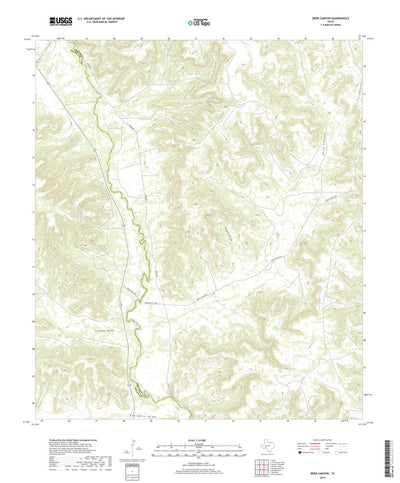 Deer Canyon, TX (2019, 24000-Scale) Preview 1
