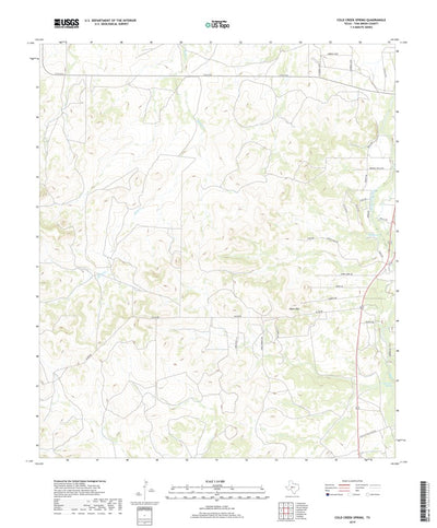 Cold Creek Spring, TX (2019, 24000-Scale) Preview 1