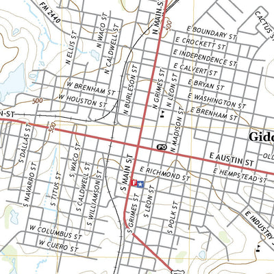 Giddings, TX (2019, 24000-Scale) Preview 2